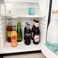 Minibar inklusive, tägliche Auffüllung Zimmer Hotel MYSEAHOUSE Flamingo