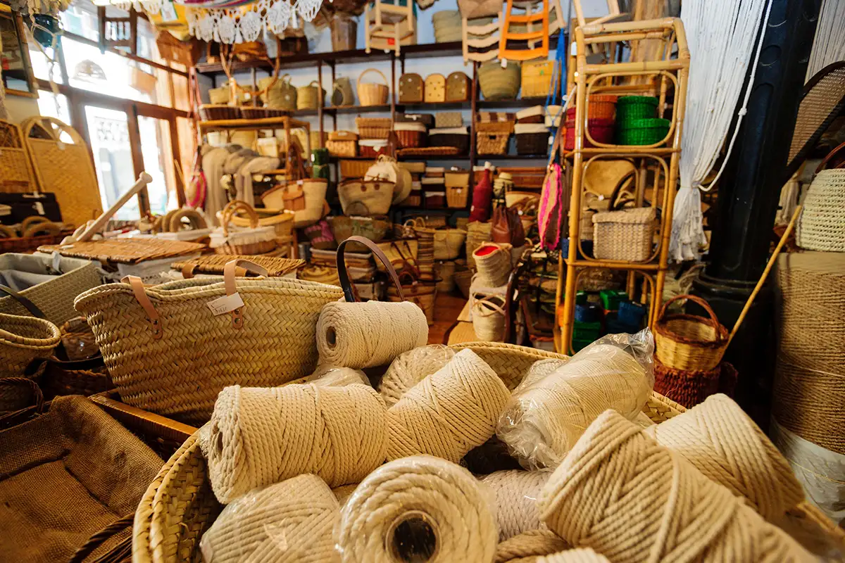 Taschen- und Garnladen Palma de Mallorca Hotel MYSEAHOUSE Flamingo