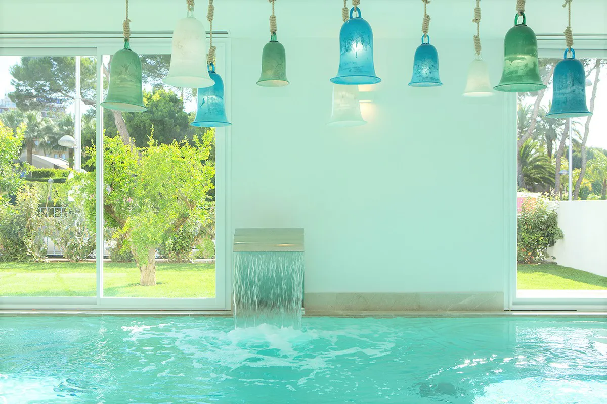 Beheizter Pool Hotel MYSEAHOUSE Flamingo