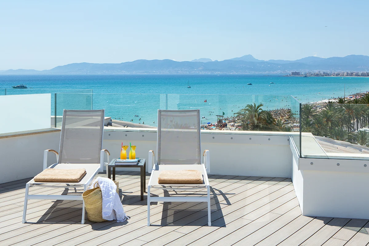 My Roof Top im Hotel MYSEAHOUSE Flamingo