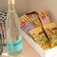 Minibar inklusive, tägliche Auffüllung Zimmer Hotel MYSEAHOUSE Flamingo